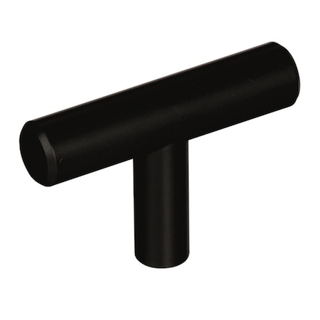 Amerock 1.31 in. Bar Pulls Cabinet Knob - Black Bronze A19009 BBR